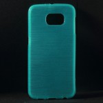 Pouzdro / Obal - Broušený vzor, modrý - Galaxy S6