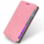 Koženkové pouzdro Galaxy A5 (2016) - růžové
