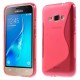 Pouzdro / Obal S-Curve Galaxy J1 (2016) - růžový