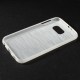Pouzdro / Obal - Broušený vzor, bílý - Galaxy S6