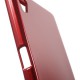 Obal Jelly Case Xperia X - červený třpytivý