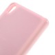 Obal Jelly Case Xperia XA - světle růžový třpytivý