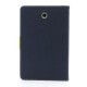 Pouzdro Wallet - Galaxy Note 8.0 N5100 - tmavě modré/zelené