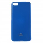 Pouzdro Jelly Case Xiaomi Mi5 - Modré lesklé třpytivé