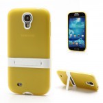 Pouzdro s držáčkem - Žluté - Galaxy S4