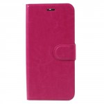 Tenké koženkové pouzdro Nokia 6 - Růžové