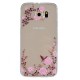 Pouzdro / Obal Galaxy S6 - průhedné - Květy 02