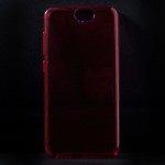 Pouzdro na HTC One A9 - průhledné červené