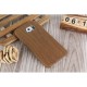 Pouzdro / Obal Galaxy S6 - Tmavé dřevo