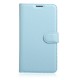 Koženkové pouzdro Zenfone 3 Max ZC553KL (5.5") - modré
