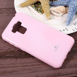 Pouzdro Jelly Case Asus Zenfone 3 Max ZC553KL (5.5") - světle růžové lesklé třpytivé