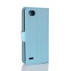 Koženkové pouzdro LG Q6 - Modré