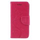 Koženkové pouzdro LG Q6 - Růžové květy