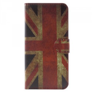 Koženkové pouzdro Honor 7X - Union Jack