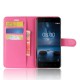 Koženkové pouzdro Nokia 8 - Růžové