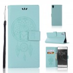 Pouzdro Xperia L1 - Lapač snů - tyrkysové
