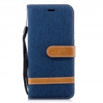 Pouzdro Huawei P20 - Textil - Modré