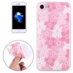Pouzdro iPhone SE (2020), iPhone 7 , iPhone 8 - průhledné - Květy 04